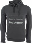 Peak Performance M Ground Hood Grau | Größe S | Herren Sweaters & Hoodies