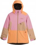 Picture Kids Kamelya Jacket Colorblock / Orange / Pink | Größe 14 | Kinder Ski