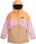 Picture Kids Seady Jacket Colorblock / Braun / Orange / Pink | Größe 14 | Kind