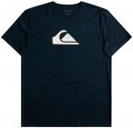 Quiksilver M Comp Logo Short-sleeve (vorgängermodell) Blau | Herren Kurzarm-Shi
