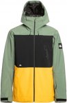 Quiksilver M Sycamore Jacket Colorblock / Bunt / Grün | Herren Ski- & Snowboard