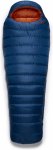 Rab Ascent 700 Blau | Größe 215 cm - RV links |  Daunenschlafsack