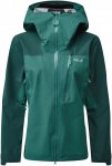 Rab W Ladakh Gtx® Jacket Colorblock / Grün | Größe 16 | Damen Ponchos & Cape