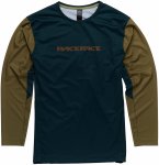 Race Face M Indy Jersey Long Sleeve Colorblock / Grün | Herren Langarm-Shirt