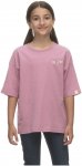 Ragwear Girls Relaxa Print Pink | Größe 122 - 128 | Mädchen Kurzarm-Shirt