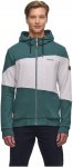 Ragwear M Nykos Colorblock / Grün / Weiß | Herren Outdoor Jacke