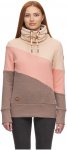 Ragwear W Rumika Colorblock / Braun / Pink | Damen Sweater