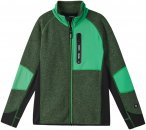 Reima Boys Liukuen Fleece Sweater Grün | Größe 140 | Jungen Anorak