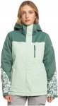 Roxy W Jetty Block Jacket Colorblock / Grün | Größe XS | Damen Ski- & Snowboa