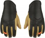 Salewa M Ortles Am Leather Gloves Colorblock / Braun / Schwarz | Herren Accessoi