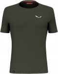 Salewa M Pedroc Dryton Hybrid T-shirt Oliv | Herren Kurzarm-Shirt