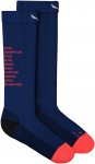 Salewa W Ortles Dolomites Alpine Merino Cr Sock Blau | Größe EU 42-44 | Damen 