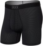 Saxx M Quest Boxer Brief Schwarz | Herren Kurze Unterhose
