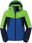 Schöffel Boys Ski Jacket Furgler Colorblock / Blau / Grün | Größe 152 | Jung