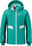 Schöffel Girls Ski Jacket Brandberg Colorblock / Grün | Größe 176 | Mädchen