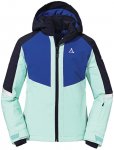 Schöffel Girls Ski Jacket Furgler Colorblock / Blau | Größe 128 | Mädchen An
