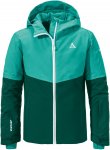 Schöffel Girls Ski Jacket Rastkogel Colorblock / Grün | Größe 140 | Mädchen