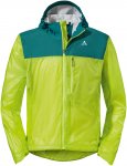 Schöffel M Hybrid Jacket Flow Trail Colorblock / Grün | Größe 50 | Herren An