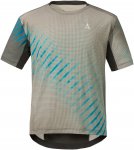 Schöffel M Shirt Valbella Colorblock / Grau | Größe 50 | Herren Kurzarm-Shirt