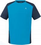 Schöffel M T Shirt Solvorn1 Colorblock / Blau | Größe 46 | Herren Kurzarm-Shi