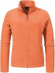 Schöffel W Fleece Jacket Leona3 Orange | Größe 38 | Damen Anorak