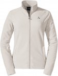 Schöffel W Fleece Jacket Leona3 Weiß | Größe 40 | Damen Anorak