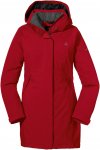 Schöffel W Insulated Jacket Bastianisee Rot | Größe 36 | Damen Parka