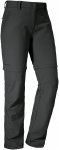 Schöffel W Pants Ascona Zip Off Grau | Größe 38 | Damen Shorts