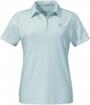 Schöffel W Polo Shirt Ramseck Blau | Größe 36 | Damen Kurzarm-Polo