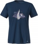 Schöffel W T Shirt Tannberg Blau | Größe 38 | Damen Kurzarm-Shirt