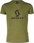Scott Junior 10 Icon S/sl Tee Grün | Größe 128 | Kinder Kurzarm-Shirt