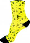Scott Junior Crew Sock Gelb | Größe 33 - 35 | Kinder Kompressionssocken