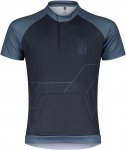 Scott Junior Rc Team S/sl Shirt Blau | Größe 140 | Kinder Kurzarm-Radtrikot