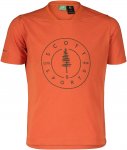 Scott Junior Trail Flow 10 Dri S/sl Shirt Orange | Größe 152 | Kinder Kurzarm-