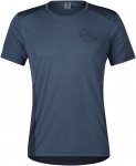 Scott M Endurance Tech S/sl Shirt Blau | Größe XL | Herren Kurzarm-Shirt