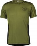 Scott M Endurance Tech S/sl Shirt Oliv | Größe XL | Herren Kurzarm-Shirt