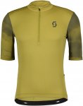 Scott M Gravel 10 S/sl Shirt Gelb | Herren Kurzarm-Radtrikot