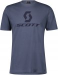 Scott M Icon S/sl Tee Blau | Größe XL | Herren Kurzarm-Shirt