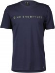 Scott M No Shortcuts S/sl Tee Blau | Herren Kurzarm-Shirt