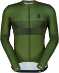 Scott M Rc Team 10 L/sl Shirt Grün | Größe XL | Herren Langarm-Radtrikot