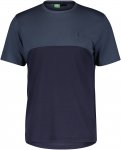 Scott M Trail Flow Dri S/sl Shirt Blau | Herren Kurzarm-Radtrikot