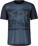 Scott M Trail Flow S/sl Shirt Blau | Herren Kurzarm-Radtrikot