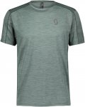 Scott M Trail RUN LT S/SL Shirt Grün | Größe XL | Herren T-Shirt