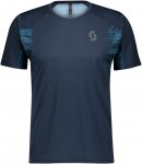 Scott M Trail RUN S/SL Shirt Blau | Herren Kurzarm-Shirt