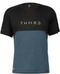 Scott M Trail Tuned S/sl Shirt Colorblock / Blau / Schwarz | Herren Kurzarm-Radt