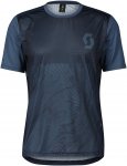 Scott M Trail Vertic S/sl Shirt Blau | Größe XXL | Herren Kurzarm-Radtrikot