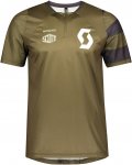 Scott M Trail Vertic Zip S/SL Shirt (Vorgängermodell) Grün | Herren T-Shirt