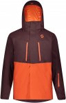 Scott M Ultimate Drx Jacket (vorgängermodell) Colorblock / Orange / Rot | Herre