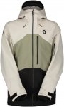 Scott M Vertic 3l Jacket Colorblock / Beige / Grau | Größe XXL | Herren Ski- &