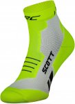 Scott Rc Running Quarter Sock Gelb / Grün | Größe EU 36-38 |  Kompressionssoc